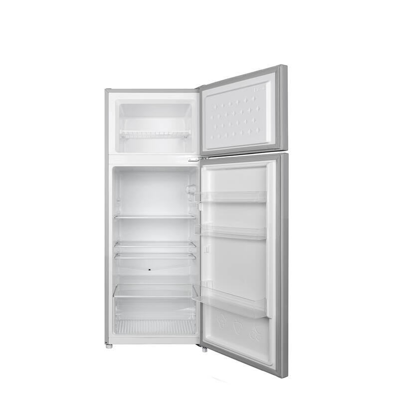 Rustfrit Stål Dobbeltdør Køleskab RDP216XE 211L - FrigeluX