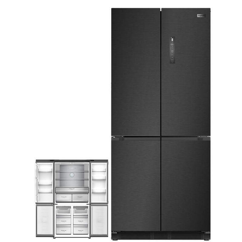 Side by Side Refrigerator Black MTD190XBI 466L - FrigeluX