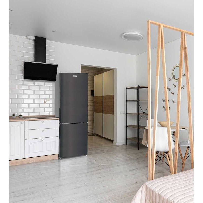 Mørk Inox Kombineret Køleskab RC262XE 262L - FrigeluX