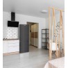 Mørk Inox Kombineret Køleskab RC262XE 262L - FrigeluX