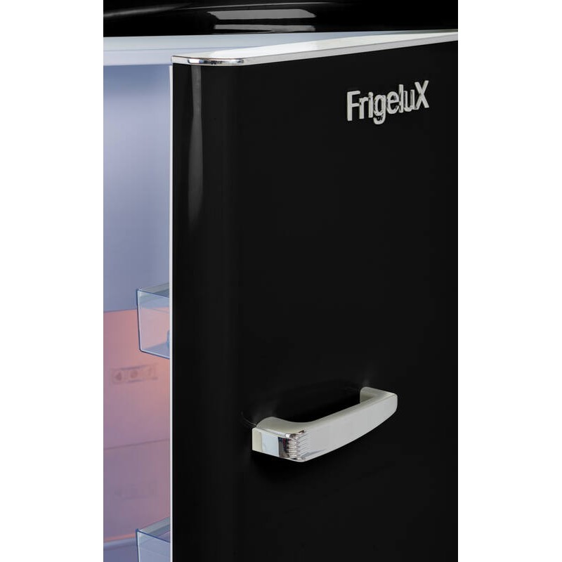 Retro Vintage Sort Skabskøleskab 218L RF218RNA++ - FrigeluX