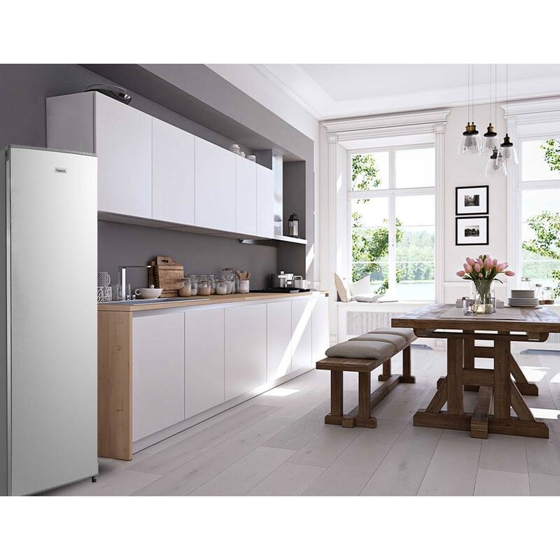 Vertikal Inox Look Køleskab RA235XE 230L - FrigeluX